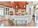 Spacious kitchen featuring an island with seating, modern appliances, and open layout, creating a great space at 5675 Habersham Vly, Suwanee, GA 30024