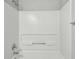 Clean shower and tub combo with white tile and chrome fixtures at 216 Buckland Dr, Alpharetta, GA 30022