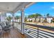 Inviting covered porch with comfortable seating and neighborhood views at 5293 Hearthstone St, Stone Mountain, GA 30083
