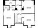 Detailed second floor plan showcasing bedrooms, bathrooms, and closet layouts at 626 Cheatham Sw Dr, Marietta, GA 30064