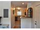 Functional kitchen with granite countertops, stainless steel dishwasher, and wood cabinets at 1332 Euclid Ave # C, Atlanta, GA 30307