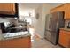 Modern kitchen featuring stainless steel refrigerator and countertops at 1332 Euclid Ave # C, Atlanta, GA 30307