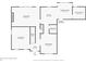Floor plan showcasing a dining room, kitchen, living room, breakfast nook, laundry room, bathroom, and foyer at 1644 Beaver Creek Ln, Snellville, GA 30078