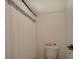 Close-up of bathroom with a shower and toilet at 270 Alcovy Reserve Way, Covington, GA 30014