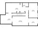 Basement floor plan featuring a recreation room, office, storage, and bathroom at 781 Templeton Dr, Loganville, GA 30052