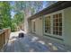 Back porch with plenty of room for entertaining at 4066 Covered Bridge Sw Rd, Smyrna, GA 30082