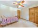 Bedroom with ceiling fan at 410 Hunters Cove Ct, Lawrenceville, GA 30044