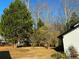 Wooded backyard with mature trees at 4756 Manly Ct, Stone Mountain, GA 30088