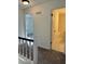Hallway with carpeted floors, access to rooms and bathroom at 4756 Manly Ct, Stone Mountain, GA 30088