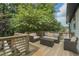 Relaxing deck area with comfortable seating arrangement, perfect for outdoor enjoyment at 377 Wyndham Way, Atlanta, GA 30315