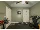 This room can be used as an office space, home gym, or bonus room at 377 Wyndham Way, Atlanta, GA 30315