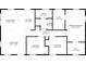 Detailed floor plan showcasing the layout of the house with labeled rooms and dimensions at 377 Wyndham Way, Atlanta, GA 30315