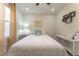Bright bedroom features cozy decor, neutral light, and an inviting reading nook at 2125 Jessica Way, Lithonia, GA 30058