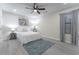 Bedroom featuring neutral colors, a comfortable bed, and bright natural light at 2125 Jessica Way, Lithonia, GA 30058