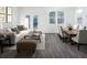 Bright living and dining area with modern decor and plenty of natural light at 311 Winton Way, Villa Rica, GA 30180