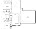 Second floor floorplan detailing bedrooms, bathrooms, and attic space for the upper level of the house at 3390 River Ferry Dr, Alpharetta, GA 30022