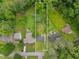 Aerial view highlighting the property's lot size and surrounding lush greenery at 2049 Rector Sw Dr, Atlanta, GA 30311