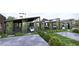 Image of covered parking featuring lush greenery and landscaping, showing the attention to detail in the community design at 370 2Nd St, Fayetteville, GA 30214