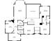 Detailed floor plan showcasing the layout of the upper level with bedrooms, attic, and walk-in closets at 140 Longwater Cv, Roswell, GA 30075