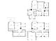 Comprehensive floor plans illustrating the layout of all levels of the residence, including the basement at 140 Longwater Cv, Roswell, GA 30075