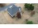 Aerial view of home with large, well-maintained lawn and mature trees at 3554 Umatilla Sw Ln, South Fulton, GA 30331