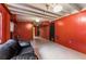 The basement has finished walls, a large living area, and plenty of potential at 511 Oakview Rd, Decatur, GA 30030
