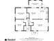 Detailed floor plan showcasing layout with kitchen, bedrooms, living spaces, and screened porch at 511 Oakview Rd, Decatur, GA 30030