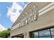 Cherry Street Brewpub exterior with contemporary lighting and a brick facade at 6815 Halcyon Way, Alpharetta, GA 30005