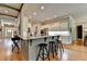 The kitchen features a breakfast bar, granite countertops, and stainless steel appliances at 3715 Horizon Ct, Cumming, GA 30041