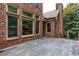 This is a view of the wooden deck that is attached to the brick house at 3333 N Hembree Rd, Marietta, GA 30062