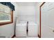 Clean laundry room with modern washer and dryer units at 98 Country Acres Ct, Mcdonough, GA 30253