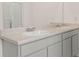 Bathroom with double sinks and cabinets at 1626 Palladian Way, Lithonia, GA 30058