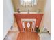 Grand two story foyer featuring hardwood floors and decorative front door at 4975 Duncans Lake Dr, Buford, GA 30519