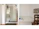 Bathroom with a shower and a white soaking tub at 1045 Paper Creek Dr, Lawrenceville, GA 30046