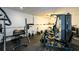 Home gym featuring weightlifting and exercise equipment at 1045 Paper Creek Dr, Lawrenceville, GA 30046