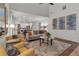 Spacious living area with an open concept design, connecting the kitchen and dining areas at 135 Old Alabama Rd, Emerson, GA 30137