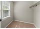 An empty closet with a wire rack and window at 4223 N Mountain Ne Rd, Marietta, GA 30066