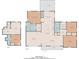 Detailed floor plan showing first and second floor, bedrooms, bathrooms, and living spaces at 1790 Shirley Sw St, Atlanta, GA 30310