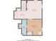 Detailed floor plan of the first floor of the house at 1790 Shirley Sw St, Atlanta, GA 30310