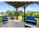 Inviting covered deck with comfortable seating, perfect for outdoor relaxation and entertaining at 758 Beranda Cir, Douglasville, GA 30134