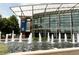 Sandy Springs Performing Arts Center with water feature and modern architecture for neighborhood cultural enrichment at 6596 Wright Ne Rd, Atlanta, GA 30328