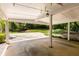 Covered carport providing ample space for parking, with a view to the well-maintained backyard at 6596 Wright Ne Rd, Atlanta, GA 30328