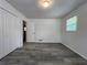 Bright bedroom features stylish wood-look floors, a window, and a spacious closet at 3640 Narron Dr, Atlanta, GA 30331