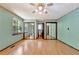 Spacious bedroom with mirrored closets and en-suite bathroom at 4950 Creel Rd, Chattahoochee Hills, GA 30213