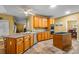 Well-appointed kitchen boasting modern appliances, oak cabinets, and tile floors for a stylish cooking area at 2610 Chadwick Rd, Marietta, GA 30066