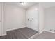 Entryway features modern flooring, closet and access to carpeted area at 3006 Alberta Dr, Marietta, GA 30062