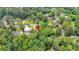 A cozy home nestled among verdant trees, marked by a vibrant pin for easy identification at 124 Chaseland Rd, Atlanta, GA 30328