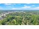Lush green trees surround a suburban neighborhood with city skyline in the distance on a sunny day at 124 Chaseland Rd, Atlanta, GA 30328