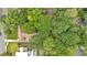 A lush canopy of trees surrounds the property, offering privacy and a serene environment at 124 Chaseland Rd, Atlanta, GA 30328