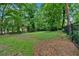 Beautiful, flat backyard with privacy fence at 124 Chaseland Rd, Atlanta, GA 30328
